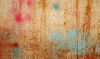 old rusty and dirty metal background