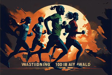 world running day 3 june