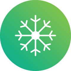 Snow Flake Vector Icon Design Illustration