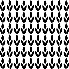 Fototapeta na wymiar black and white seamless pattern Leaf decoration flower damask textile tile design bedsheet design mobile cover dsesign curtain design 