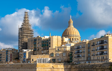 The old city in Malta