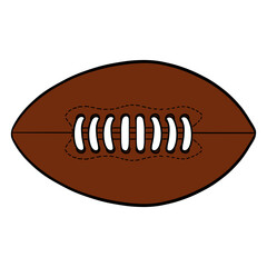 American Football Handrawn