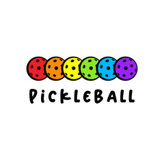 Pickleball Art Paint Sport. Pickleball for Shirt Print or others designs