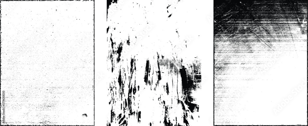 Poster grunge urban backgrounds set.texture vector.dust overlay distress grain ,simply place illustration o