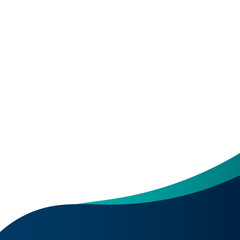 Wavy Blue Gradient Footer-01