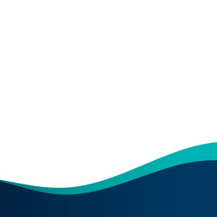 Wavy Blue Gradient Footer-05