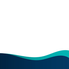 Wavy Blue Gradient Footer-07