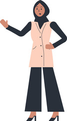 Female Entrepreneur Vector Element