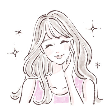 recommend clip art: 女性のイラスト素材