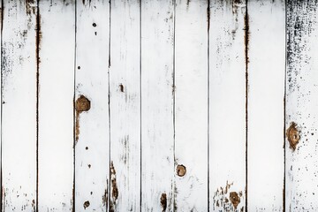 Seamless White Painted Wood Texture with Grunge and Rust Accents.