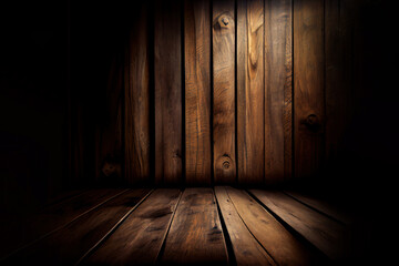 Wood texture background. Generative Ai