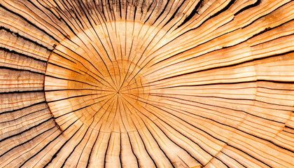 Close up abstract golden color wood carved texture