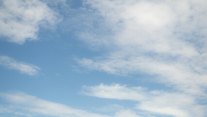 Cloud Blue Sky Background,Bright Day Light Clear Beautiful Summer Cloudy,Air Climate Scenic Cloudscape Heaven Sunlight Atmosphere Sunny,Beauty Nature for Wallpaper.