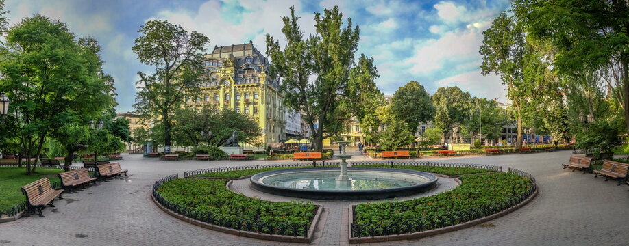 City Square in Odessa, Ukraine