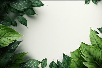 Minimalist Leaf Template with Simple Design and Neutral Colors