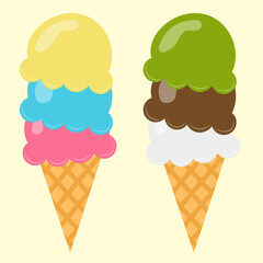 Waffle Cone Ice Creams