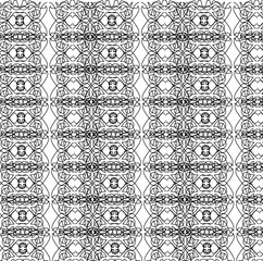 black and white seamless pattern