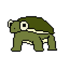 Illustration Pixel Art of Animal
