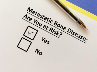 Fototapeta premium Question about orthopedic disease