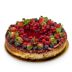 Summer sponge cake