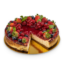 Summer sponge cake