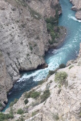 Sulak river canyon
