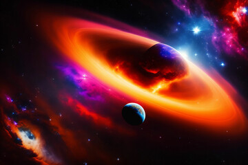 Obraz na płótnie Canvas Star universe background, Stardust in deep universe, Milky way galaxy, Vector Illustration