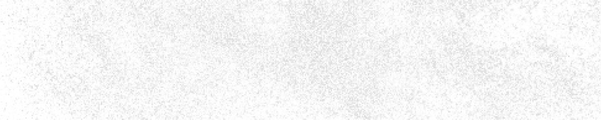 White And Grey Halftone Dotted. Panoramic Background. Abstract Polka Dots Pattern. Pop Art Style Backdrop. Wide Horizontal Long Banner. Vector Illustration, Eps 10. 