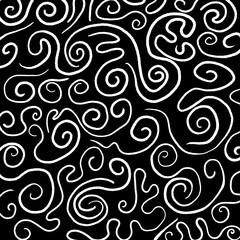 Fototapeta premium GRAPHISME SUR FOND NOIR