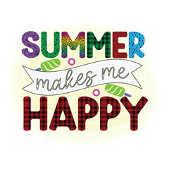 Fototapeta premium Summer Craft Sublimation design