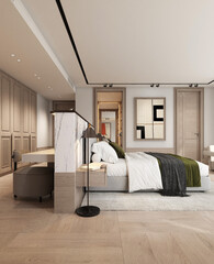 interior of bedroom