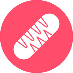 Vector Design Baguette Icon Style