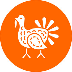 Vector Design Turkey Icon Style