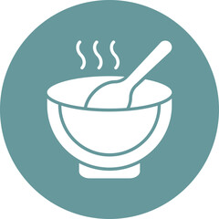 Vector Design Soup Icon Style