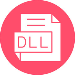 Vector Design DLL Icon Style