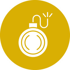 Vector Design Bomb Icon Style