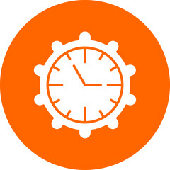Vector Design Time Management Icon Style