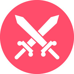 Vector Design Sword Icon Style