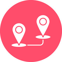 Vector Design Itinerary Icon Style