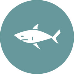 Naklejka premium Vector Design Shark Icon Style