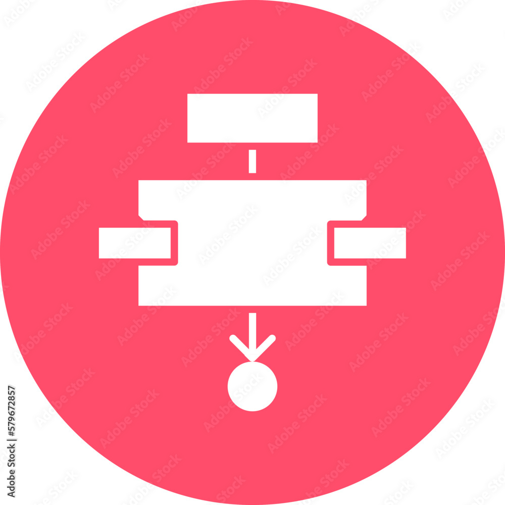 Poster vector design workflow icon style
