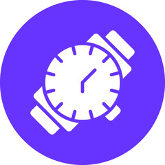 Vector Design Wristwatch Icon Style