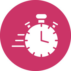 Vector Design Fast Time Icon Style