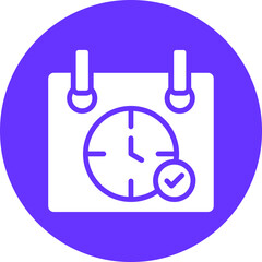 Vector Design Deadline Icon Style