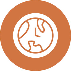 Vector Design Earth Hour Icon Style