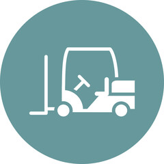 Vector Design Forklift Icon Style