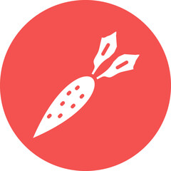 Vector Design Carrots Icon Style