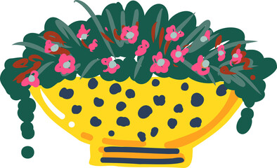 Stylish Cozy room decore living room interior; sofa; armchair; coffee table; plants in pots; lamp; home decorations.