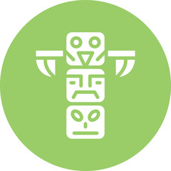 Vector Design Totem Icon Style