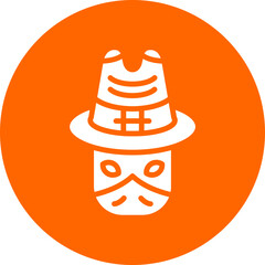 Vector Design Bandit Icon Style